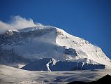 03 Cho Oyu Late Afternoon From Chinese Base Camp Cho Oyu (8201m) is very impressive from Cho Oyu Chinese Base Camp (4908m) in the late afternoon light.